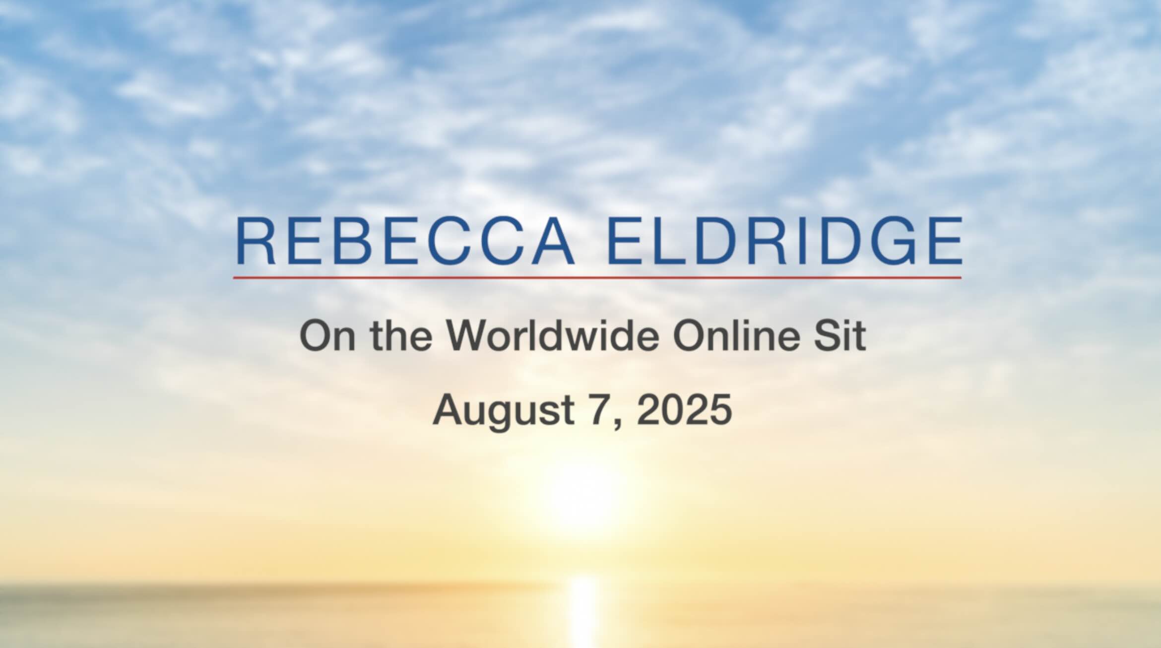Jon Kabat-Zinn speaks at the October 24, 2019 East Coast Mindfulness Worldwide Online SIt