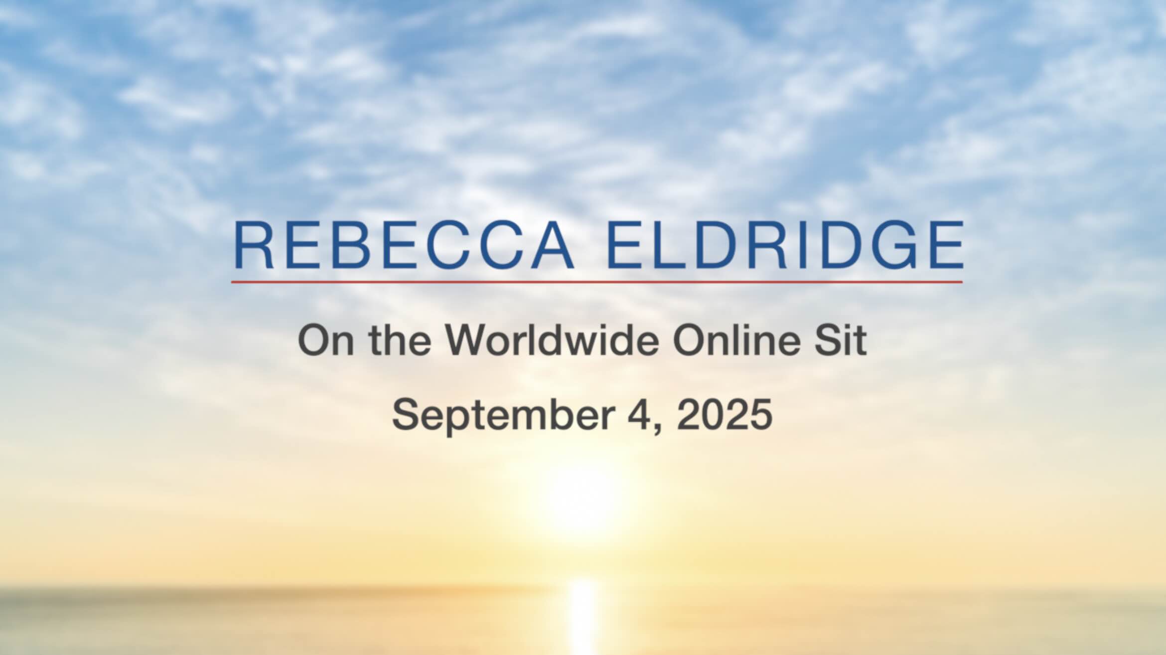 Jon Kabat-Zinn speaks at the October 24, 2019 East Coast Mindfulness Worldwide Online SIt