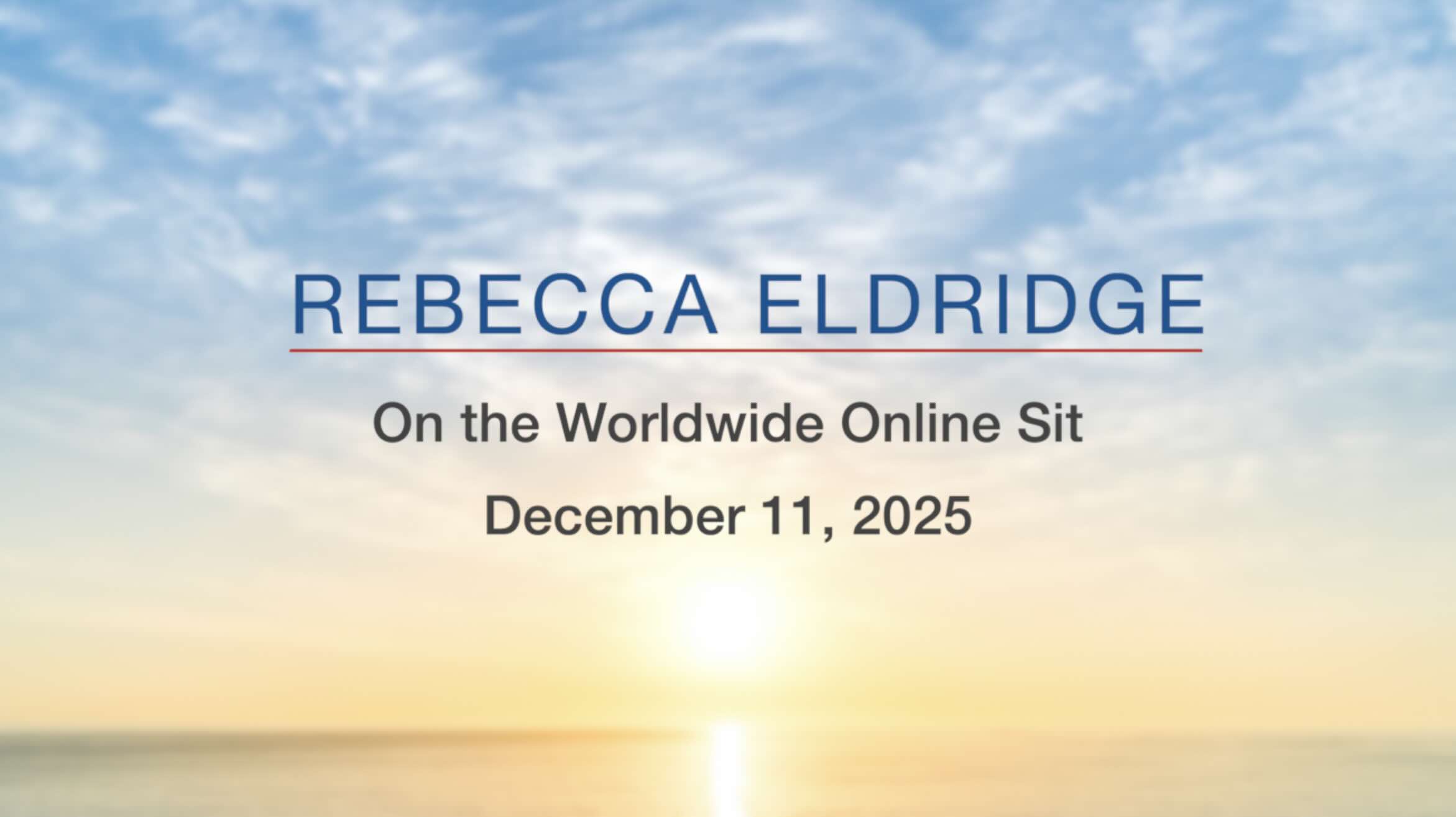 Jon Kabat-Zinn speaks at the October 24, 2019 East Coast Mindfulness Worldwide Online SIt
